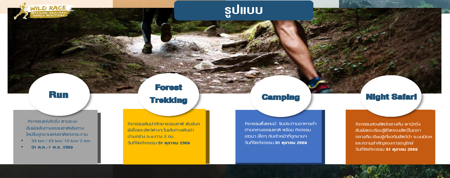 WILD RACE 2026 — Format & Activities
